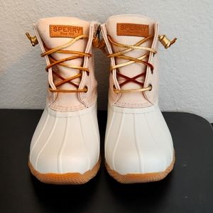 Sperry Women's Gold Saltwater Duck Shoes